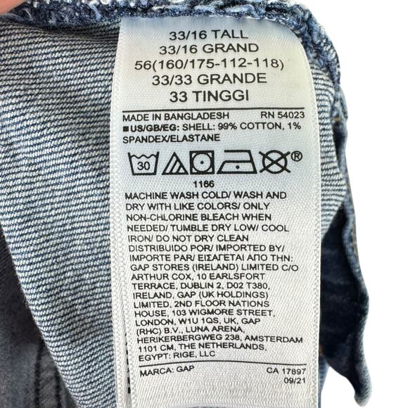 GAP Blue Flare & Wide Leg Jeans - Picture 5 of 5